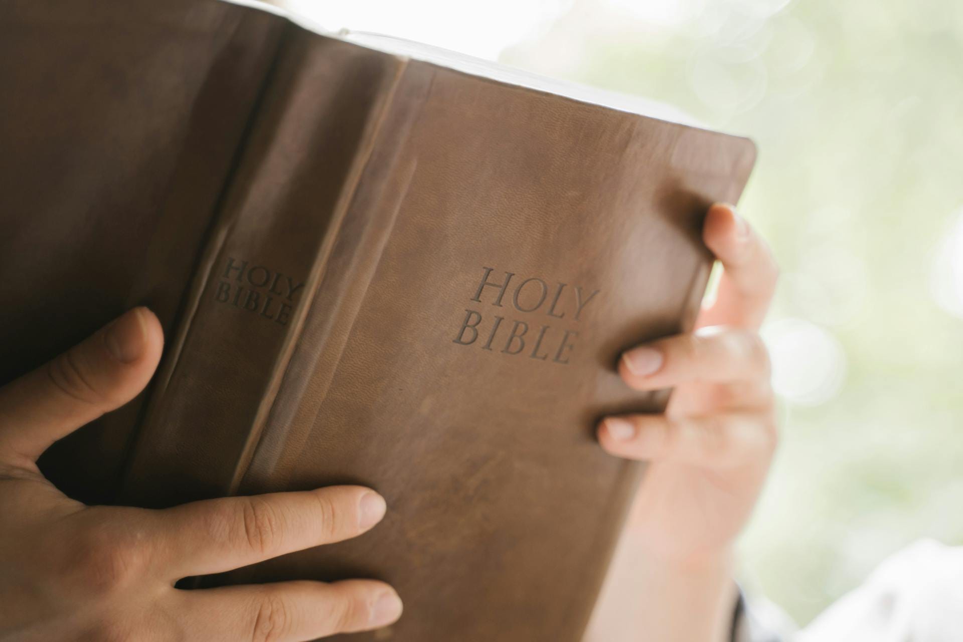 Open Bible representing the foundation of church beliefs and doctrine
