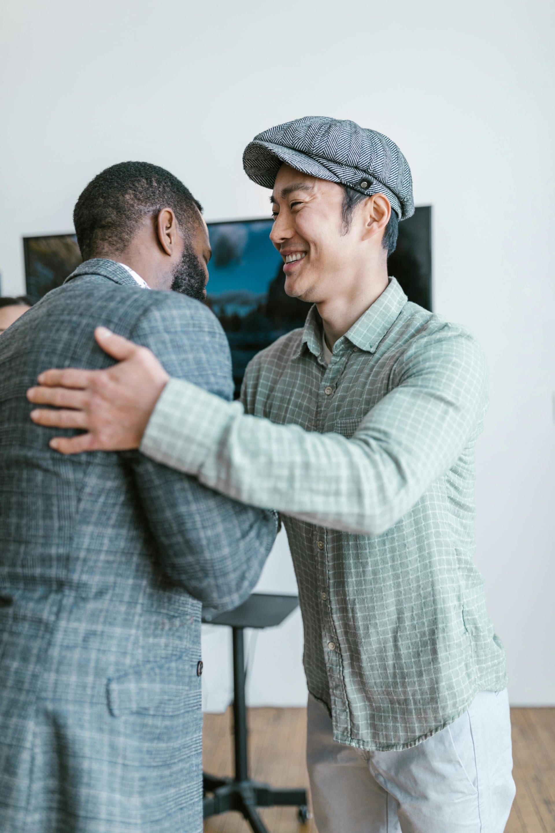 Welcoming people to church